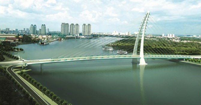 Hơn 8.700 tỷ đồng xây cầu Thủ Thiêm 4 và dời cảng Tân Thuận