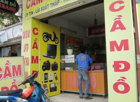Hoạt động cầm đồ có thể chiếm đến 70% thị phần vay tiêu dùng tại Việt Nam