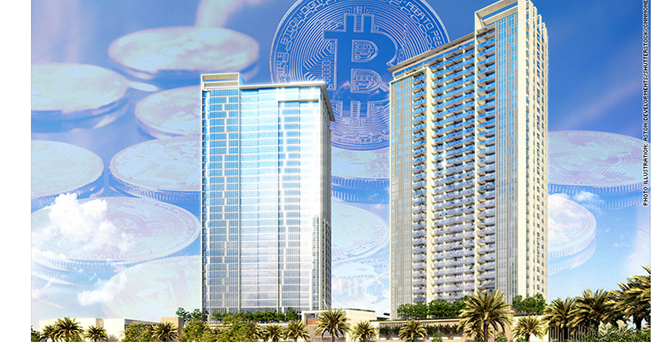 Dubai bán căn hộ chung cư với giá 50 bitcoin