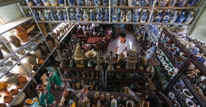 Bộ sưu tập gốm sứ cổ lớn nhất Đông Dương ở Sài Gòn