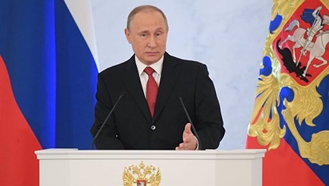 Tổng thống Nga Putin đọc Thông điệp liên bang cuối cùng trong nhiệm kỳ