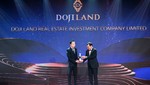 Ông Nguyễn Anh Vũ – Phó tổng giám đốc DOJILAND nhận giải thưởng Doanh nghiệp xuất sắc Châu Á