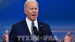 Tổng thống Mỹ Joe Biden phát biểu tại Nhà Trắng ở Washington, DC. Ảnh: AFP/TTXVN