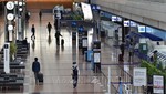 Cảnh vắng vẻ tại sân bay Haneda do ảnh hưởng của dịch COVID-19 ở Tokyo, Nhật Bản, ngày 28/4/2020. Ảnh: AFP/TTXVN