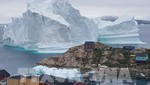 Băng trên đảo Greenland. Ảnh tư liệu: AFP/ TTXVN