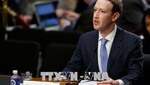 Chủ tịch kiêm Giám đốc điều hành mạng xã hội Facebook Mark Zuckerberg. Ảnh: THX/TTXVN