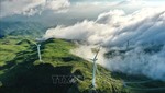 Các turbine gió tại tỉnh Quý Châu, Trung Quốc. Ảnh: THX/TTXVN
