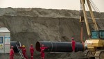 Xây dựng dự án đường ống dẫn khí đốt tự nhiên Trung - Nga tại tỉnh Giang Tô tháng 3/2022. Ảnh: CNBC