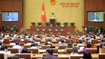 Chủ nhiệm Ủy ban Tài chính, Ngân sách của Quốc hội Lê Quang Mạnh trình bày báo cáo giải trình, tiếp thu, chỉnh lý dự thảo Luật Giá (sửa đổi). Ảnh: Quốc hội