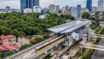 Dự án đường sắt đô thị Nhổn-ga Hà Nội bị chậm tiến độ hoàn thành, tăng tổng mức đầu tư. (Ảnh: CTV/Vietnam+)