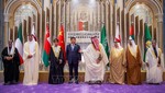 Chủ tịch Trung Quốc Tập Cận Bình tại Hội nghị thượng đỉnh Trung Quốc - GCC ở Riyadh, Saudi Arabia ngày 9/12/2022. Ảnh: AFP/TTXVN
