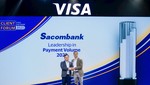 Sacombank tiếp tục là ngân hàng dẫn đầu về doanh số thanh toán thẻ Visa tại Việt Nam