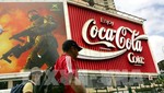 Biển quảng cáo của hãng Coca Cola. Ảnh: AFP/ TTXVN