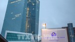 Trụ sở Ngân hàng Trung ương châu Âu tại Frankfurt am Main, Đức. Ảnh: AFP/TTXVN