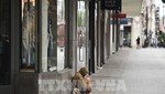 Người vô gia cư trên đường phố tại London, Anh. Ảnh: AFP/ TTXVN