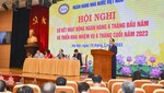 Phó thống đốc Đào Minh Tú phát biểu tại Hội nghị.