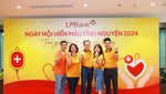 LPBank tổ chức ngày hội hiến máu tình nguyện 2024 'Trao giọt hồng - Gửi yêu thương'