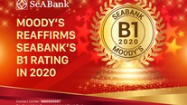 SeABank được Moody’s giữ nguyên xếp hạng tín nhiệm B1

