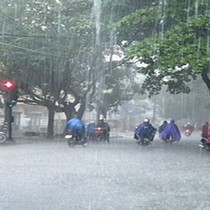 Hà Tĩnh, Quảng Bình có mưa rất to