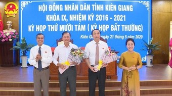 Kiên Giang có Phó Chủ tịch tỉnh mới