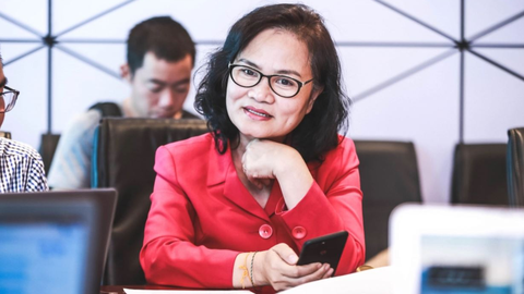 Bà Phạm Minh Hương, Chủ tịch Công ty Chứng khoán VNDIRECT