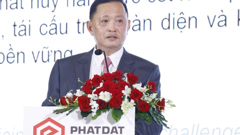 Ông Nguyễn Văn Đạt, Chủ tịch HĐQT Công ty CP Phát triển Bất động sản Phát Đạt - Ảnh: PDR