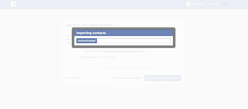 Facebook đòi người dùng cung cấp mật khẩu email - Ảnh 1