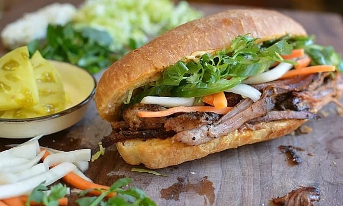 Banh mi, the Vietnamese sandwich. Photo by FlickrAndrea Nguyen.