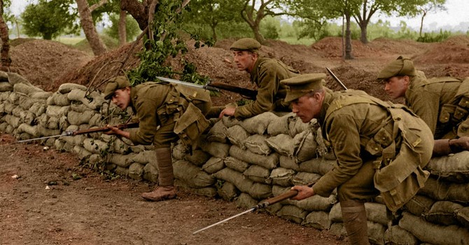 [Ảnh] Chiến tranh thế giới thứ nhất qua những bức ảnh màu phục chế