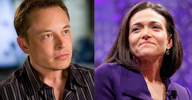 Elon Musk và Sheryl Sandberg: Thăng trầm phận CEO nổi tiếng