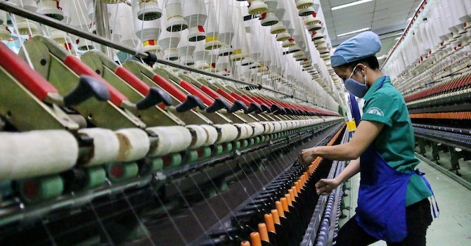 Hàn Quốc đứng đầu trong đầu tư FDI vào dệt may Việt Nam