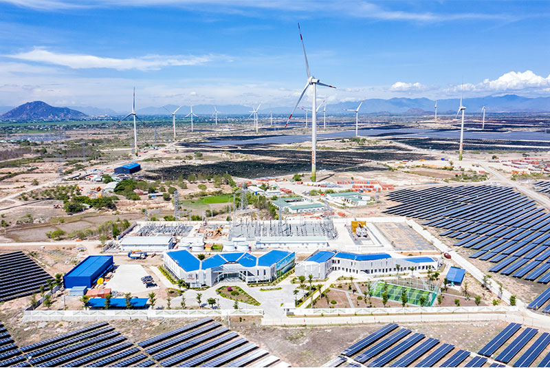 Trung Nam Group khánh thành dự án điện gió lớn nhất Việt Nam