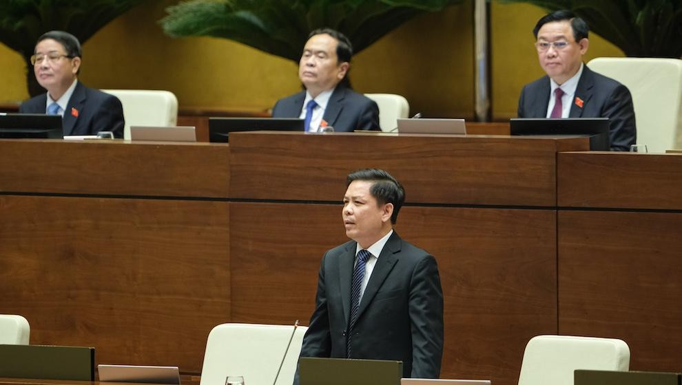Bộ trưởng Nguyễn Văn Thể trả lời chất vấn trước Quốc hội