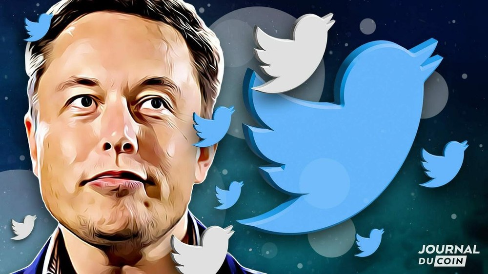 Elon Musk dồn nhiều tâm huyết vào Twitter. Ảnh: Journal Du Coin.