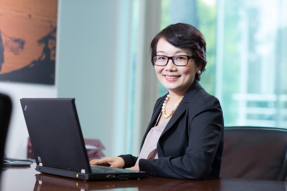 Bà Oanh Trần - giám đốc nhân sự ngân hàng HSBC Việt Nam 