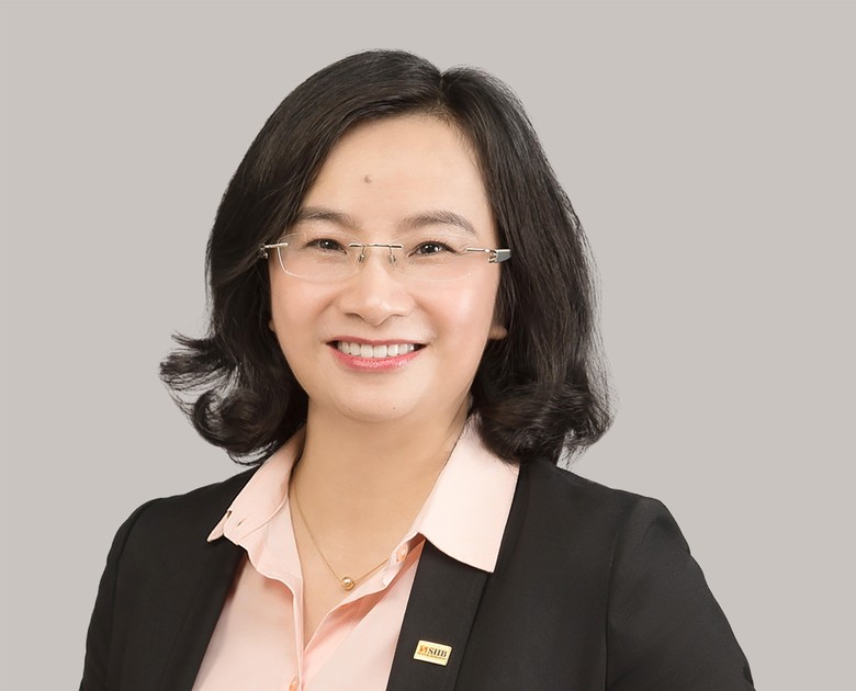Bà Ngô Thu Hà - tân Tổng giám đốc Ngân hàng SHB.
