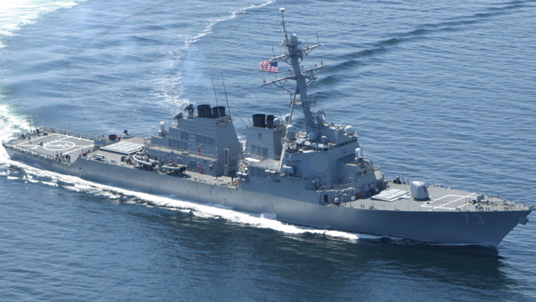 Khu trục hạm Mỹ USS Decatur. Ảnh minh họa
@US Navy