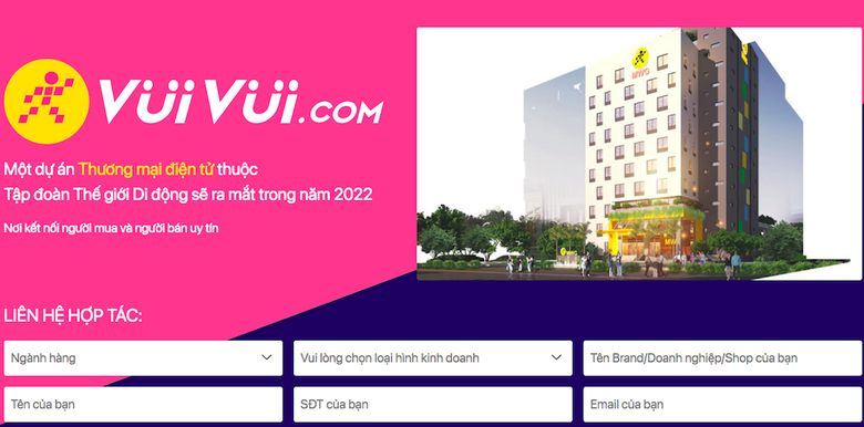 Từng khai tử năm 2018, TGDĐ bất ngờ "hồi sinh" trang thương mại điện tử Vuivui.com