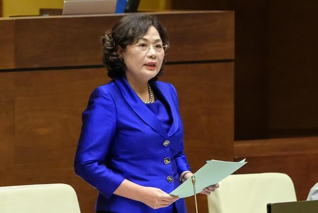 Thống đốc NHNN Nguyễn Thị Hồng - Ảnh: Quốc hội