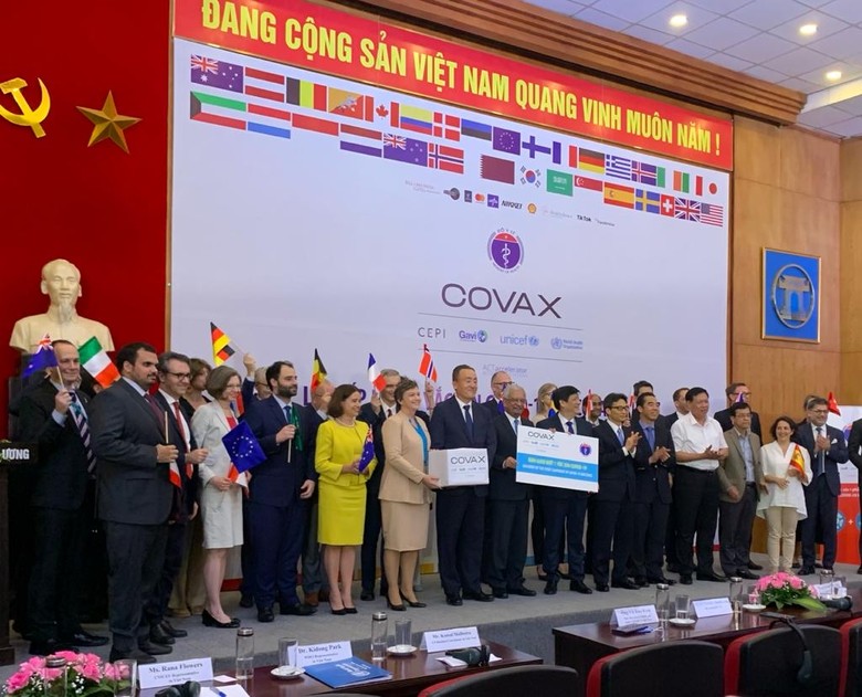 U.S. Congratulates Vietnam on the Arrival of COVID-19 Vaccines from COVAX