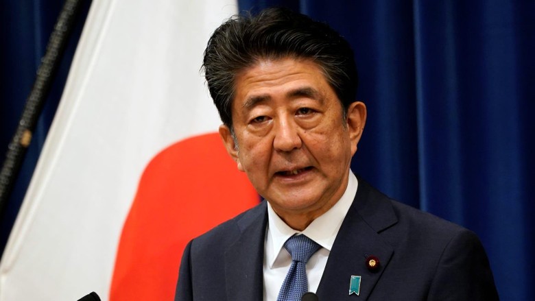 Cựu Thủ tướng Nhật Shinzo Abe - Ảnh: Nikkei