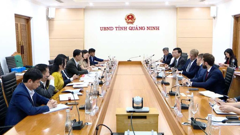 Buổi làm việc giữa đại diện BP, SOVICO với Chủ tịch UBND tỉnh Quảng Ninh