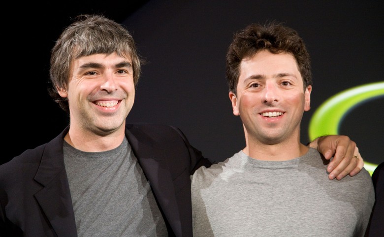 Larry Page và Sergey Brin, đồng sáng lập Google. Ảnh: Getty Images