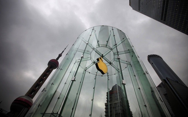 Một Apple Store tại Thượng Hải (Trung Quốc). Ảnh: Reuters.