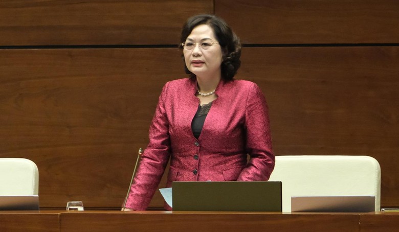 Thống đốc Ngân hàng Nhà nước Nguyễn Thị Hồng - Ảnh: Quốc hội