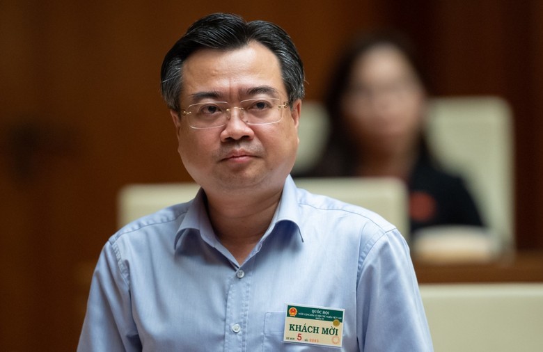 Bộ trưởng Bộ Xây dựng Nguyễn Thanh Nghị - Ảnh: Quốc hội