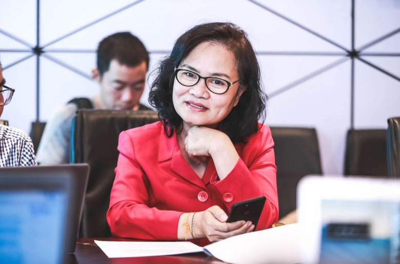 Bà Phạm Minh Hương, Chủ tịch Công ty Chứng khoán VNDIRECT