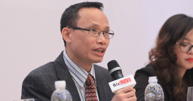 TS. Cấn Văn Lực, Chuyên gia kinh tế trưởng BIDV  - Ảnh: Quang Sơn.