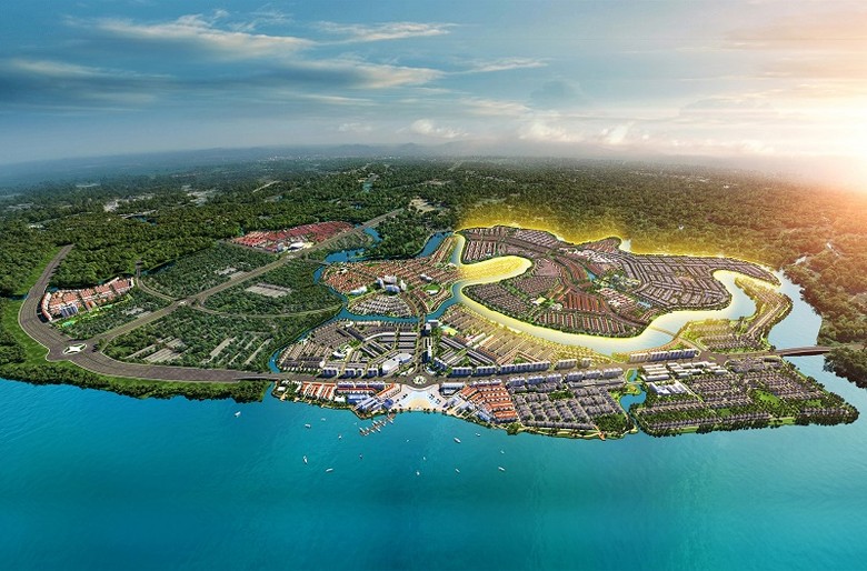Đảo Phượng Hoàng yên bình, riêng tư trong lòng đô thị sinh thái thông minh Aqua City quy mô 1.000 ha tại phía Đông TP.HCM.