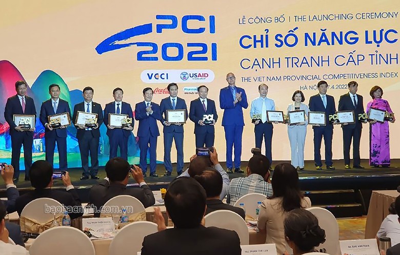 Lãnh đạo các địa phương trong Top 10 PCI năm 2021